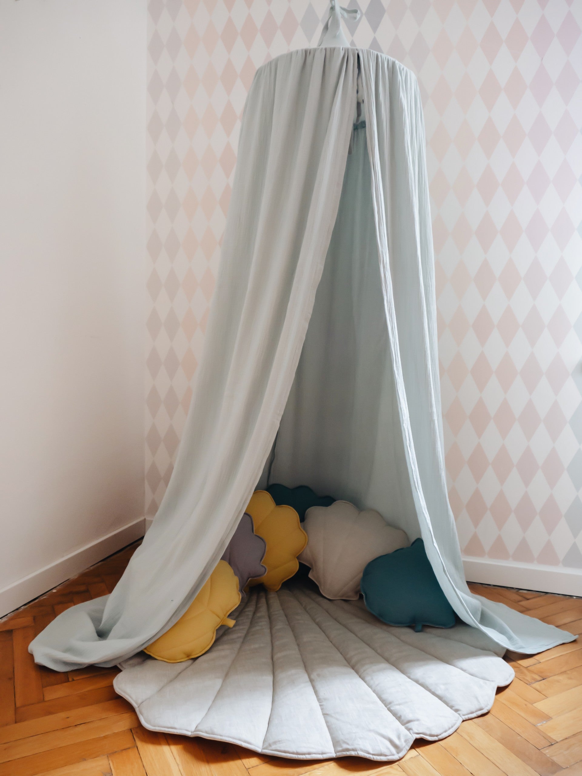 Organic Cotton Canopy - Mint