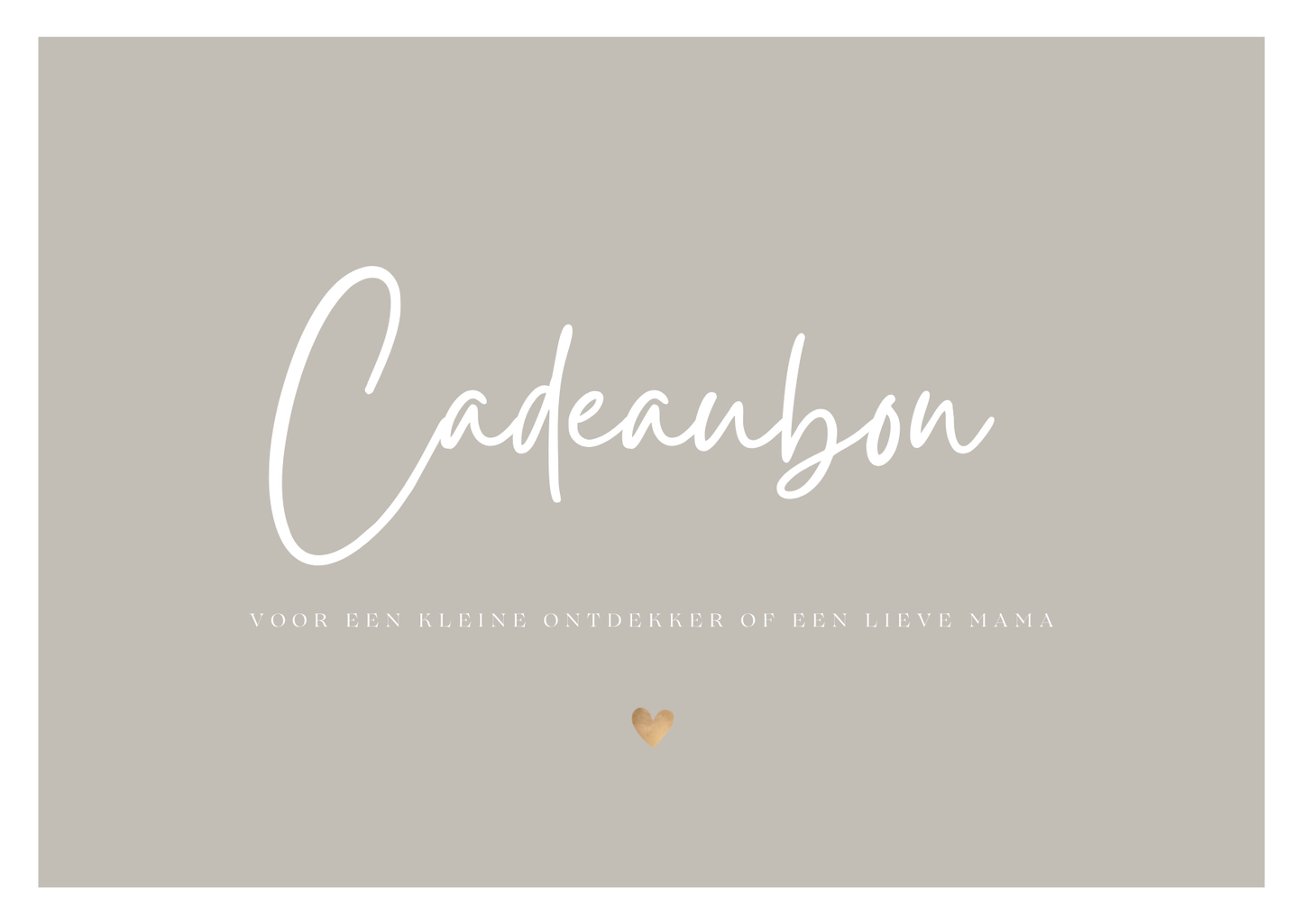 Pure & Petite Cadeaubon