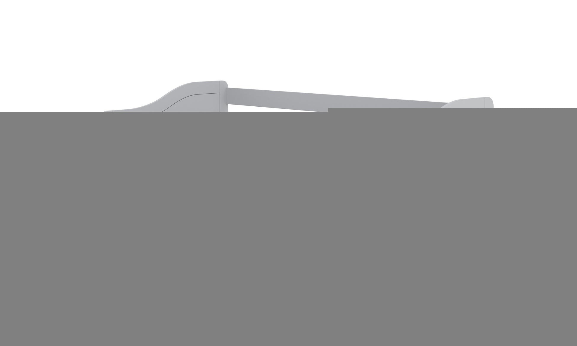 Children's Bed Blanka - White