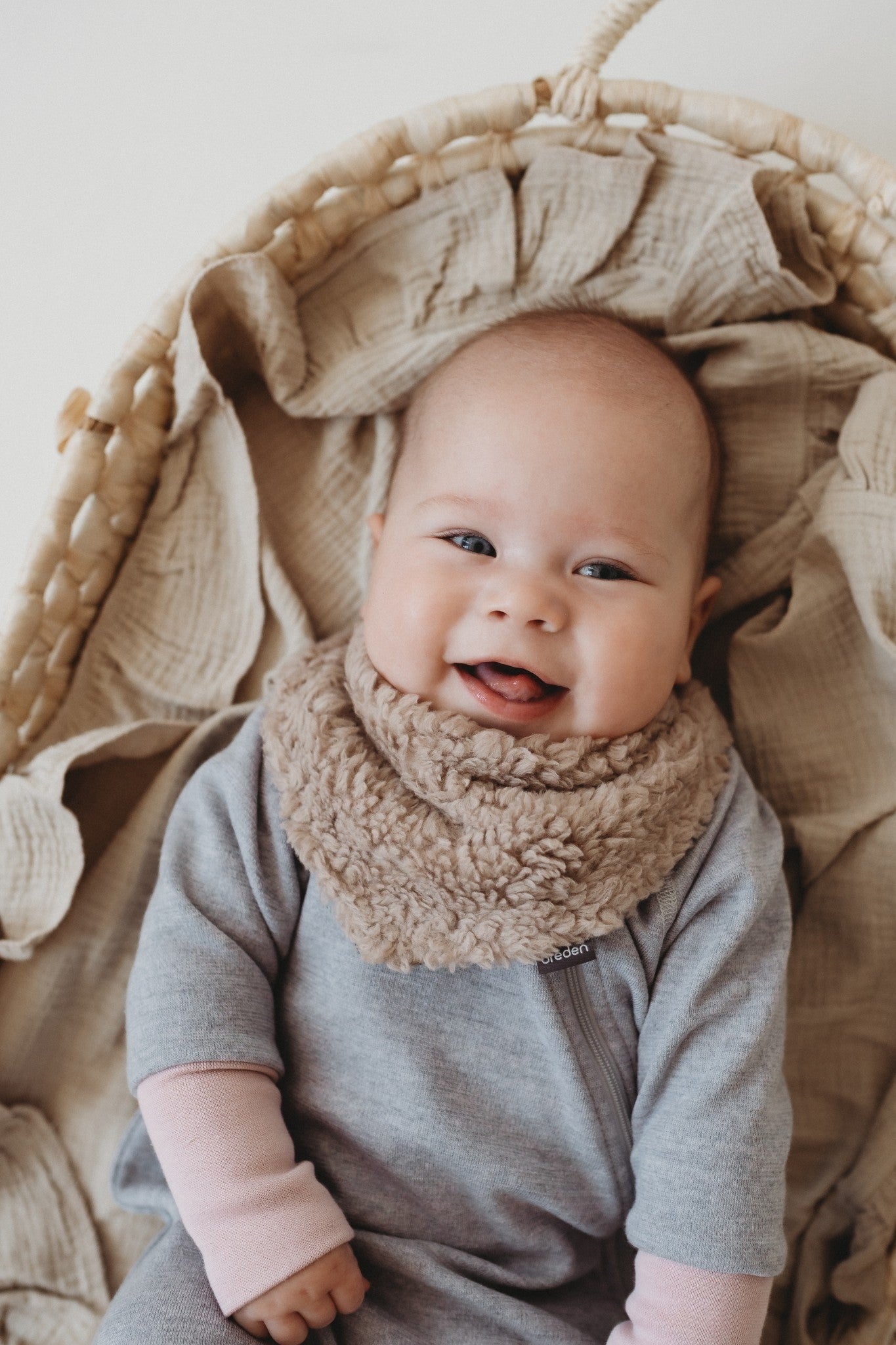 Cotton Pile Baby Scarf TEVY