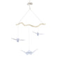 Origami Nursery Mobile - White